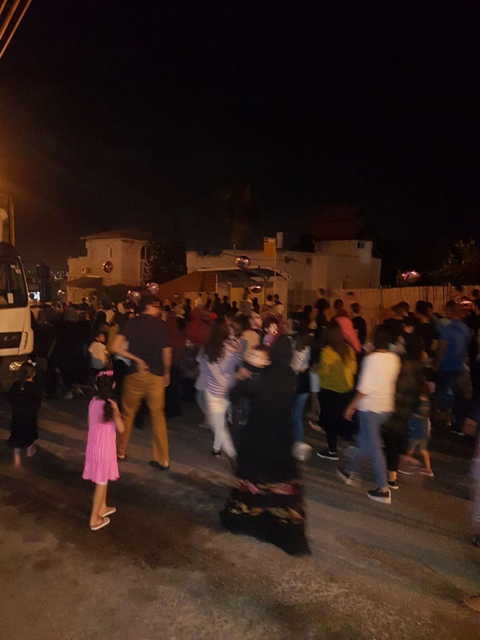 مسيرة رمضانية بمشاركة واسعة في كفر برا